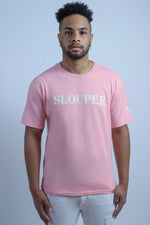 Slim Fit T-Shirt -Pink - Slouper