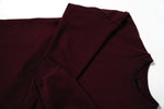Slouper Women's French Terry Pullover - Maroon - Slouper