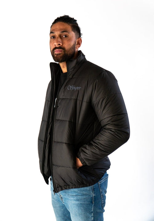 Storm Puffer Jacket Black - Slouper