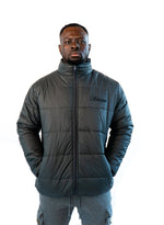 Storm Puffer Jacket Charcoal Grey - Slouper