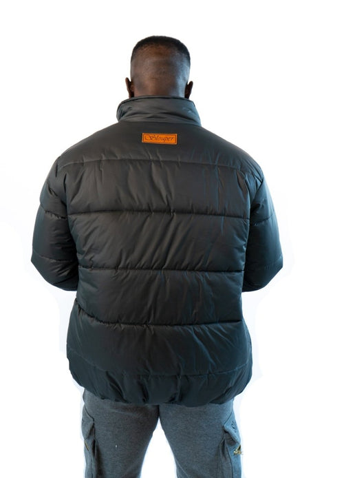 Storm Puffer Jacket Charcoal Grey - Slouper