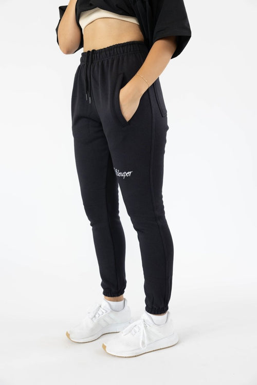 Urban Ethereal Women's Black Joggers - Slouper