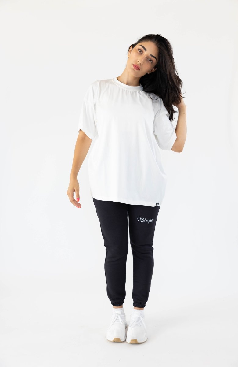 Urban Ethereal Women's White T-Shirts - Slouper